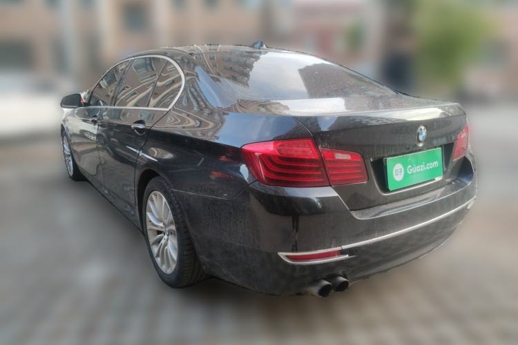 Used BMW 5 Series 2014 525Li Luxury Design Package Rear Left 45 Deg