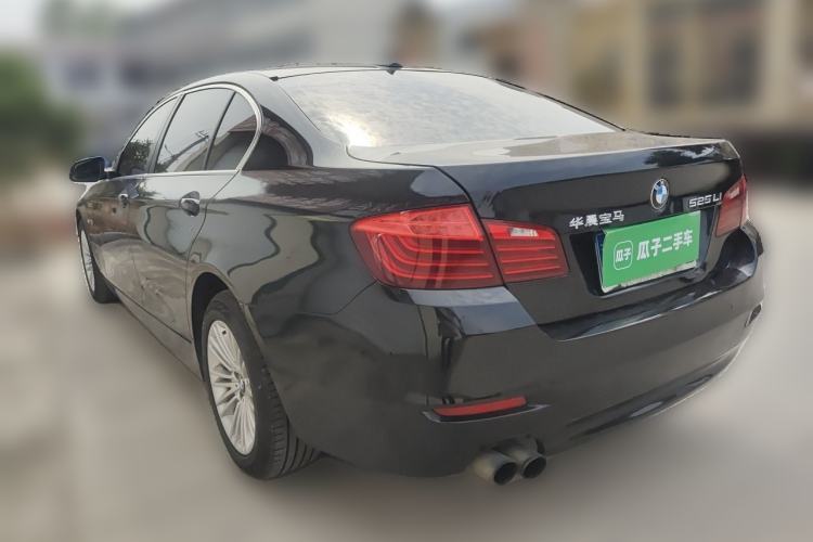 Used BMW 5 Series 2014 525Li Leading Model Rear Left 45 Deg