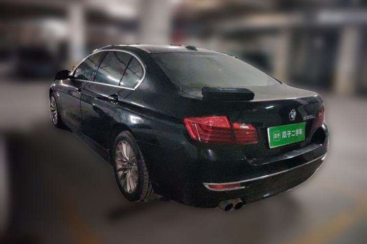 Used BMW 5 Series 2014 525Li Luxury Design Package Rear Left 45 Deg