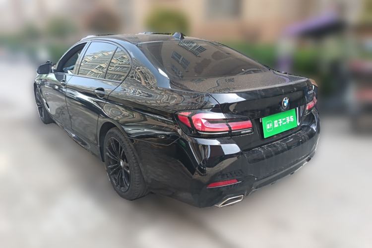 Used BMW 5 Series 2014 528Li Leading Model Rear Left 45 Deg