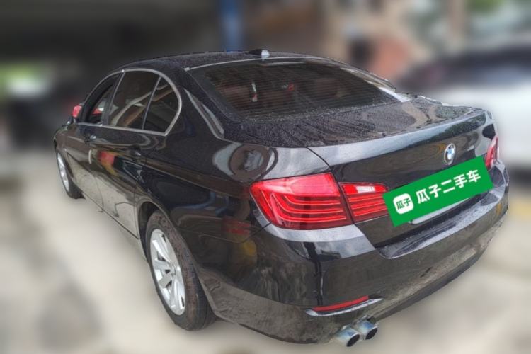 Used BMW 5 Series 2014 520Li Elegant Model Rear Left 45 Deg
