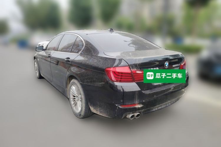 Used BMW 5 Series 2014 525Li Leading Model Rear Left 45 Deg