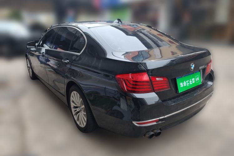 Used BMW 5 Series 2014 525Li Luxury Design Package Rear Left 45 Deg