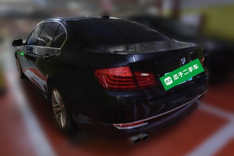Used BMW 5 Series 2014 525Li Luxury Design Package Rear Left 45 Deg