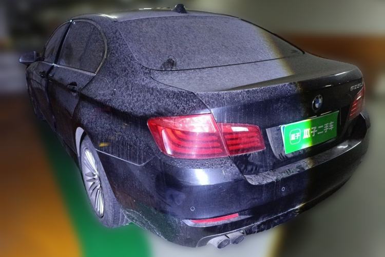 Used BMW 5 Series 2014 525Li Leading Model Rear Left 45 Deg