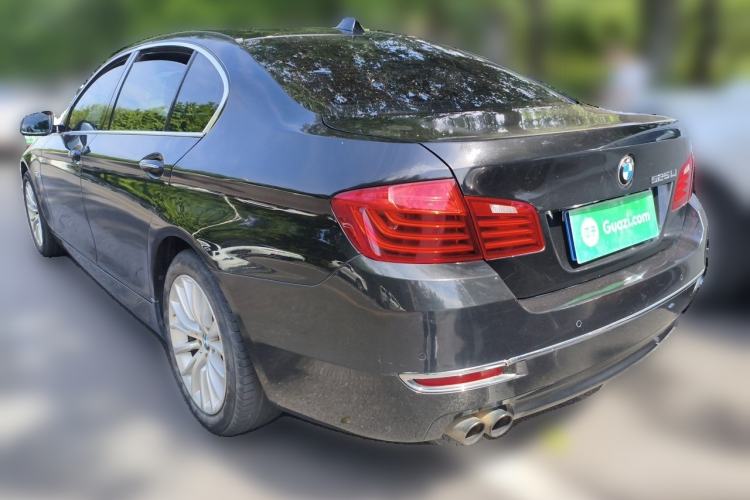 Used BMW 5 Series 2014 525Li Luxury Design Package Rear Left 45 Deg