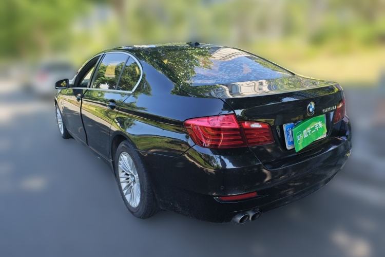 Used BMW 5 Series 2014 525Li Leading Model Rear Left 45 Deg