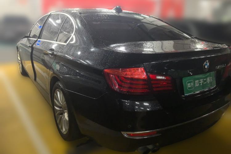 Used BMW 5 Series 2014 525Li Luxury Design Package Rear Left 45 Deg
