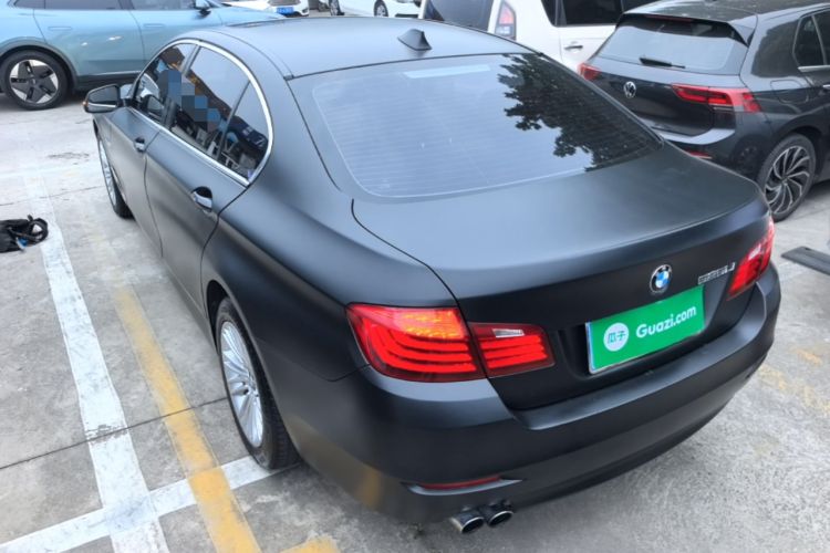 Used BMW 5 Series 2014 525Li Leading Model Rear Left 45 Deg
