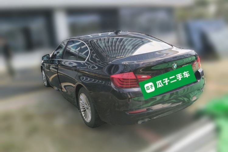Used BMW 5 Series 2014 525Li Leading Model Rear Left 45 Deg
