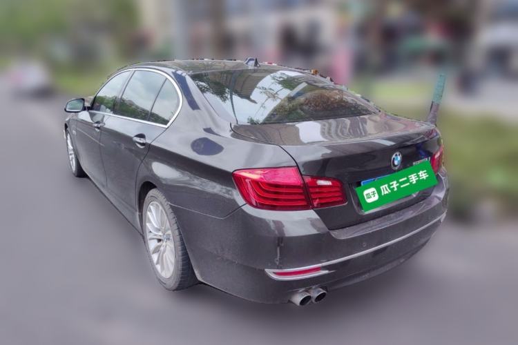 Used BMW 5 Series 2014 525Li Luxury Design Package Rear Left 45 Deg