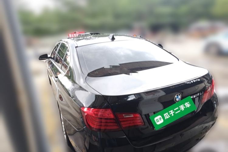 Used BMW 5 Series 2014 525Li Leading Model Rear Left 45 Deg