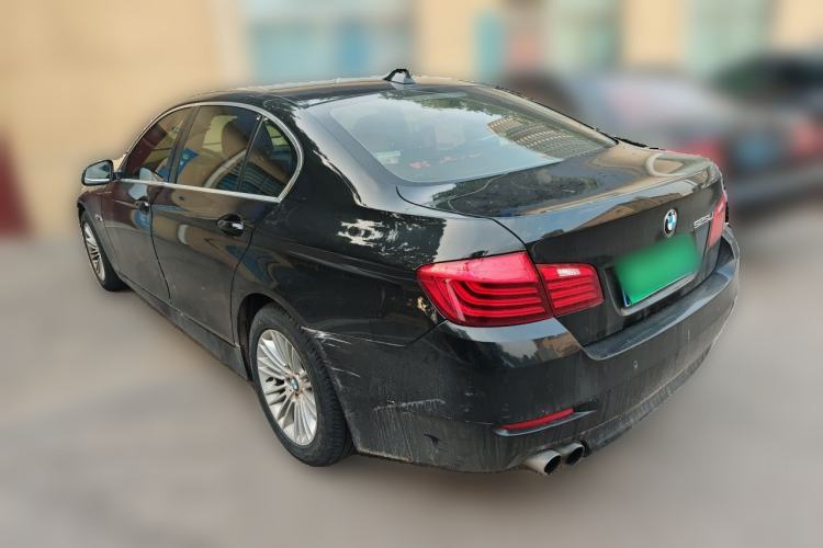 Used BMW 5 Series 2014 525Li Leading Model Rear Left 45 Deg