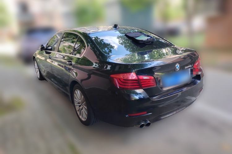 Used BMW 5 Series 2014 525Li Leading Model Rear Left 45 Deg
