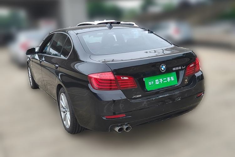 Used BMW 5 Series 2014 528Li xDrive Luxury Design Package Rear Left 45 Deg