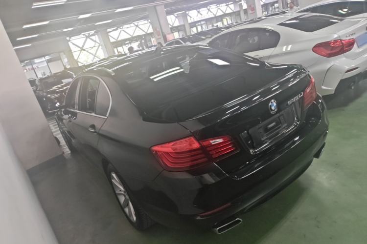 Used BMW 5 Series 2014 535Li Leading Model Rear Left 45 Deg