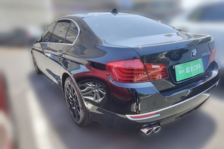 Used BMW 5 Series 2014 525Li Fashion Design Package Rear Left 45 Deg