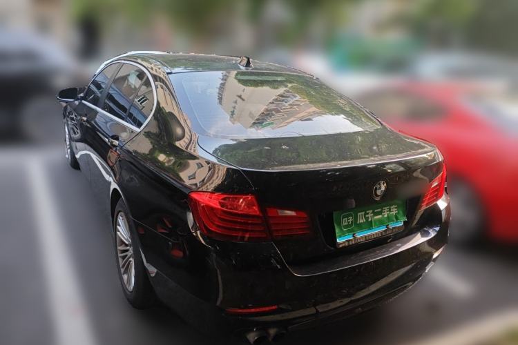 Used BMW 5 Series 2014 525Li Leading Model Rear Left 45 Deg