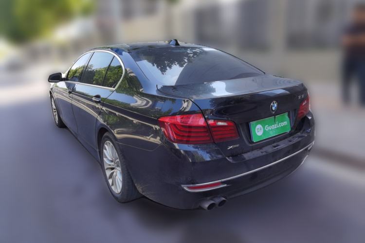 Used BMW 5 Series 2014 525Li Luxury Design Package Rear Left 45 Deg