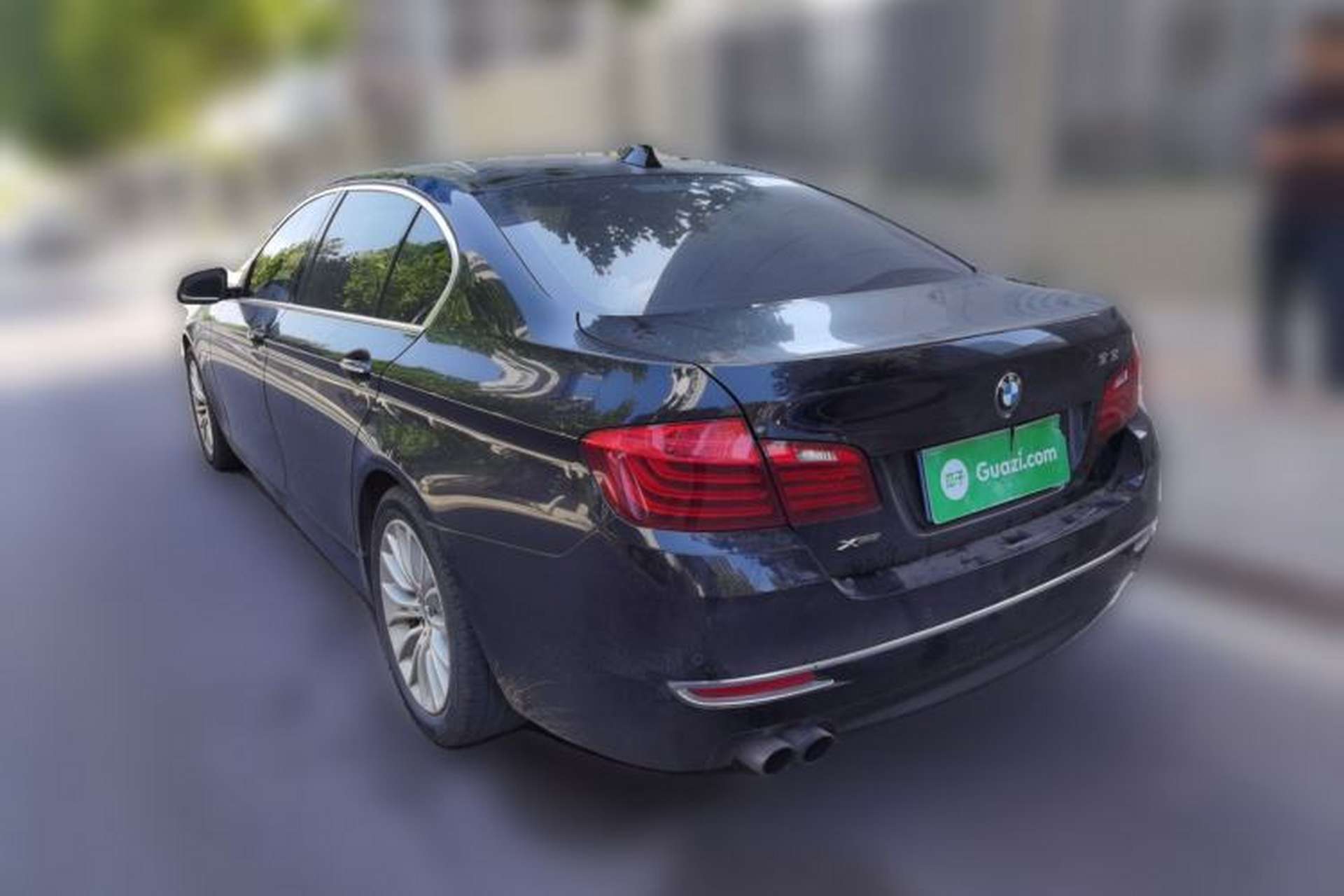 Used BMW 5 Series 2014 525Li Luxury Design Package Rear Left 45 Deg