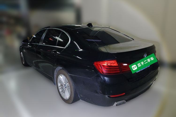 Used BMW 5 Series 2014 525Li Leading Model Rear Left 45 Deg