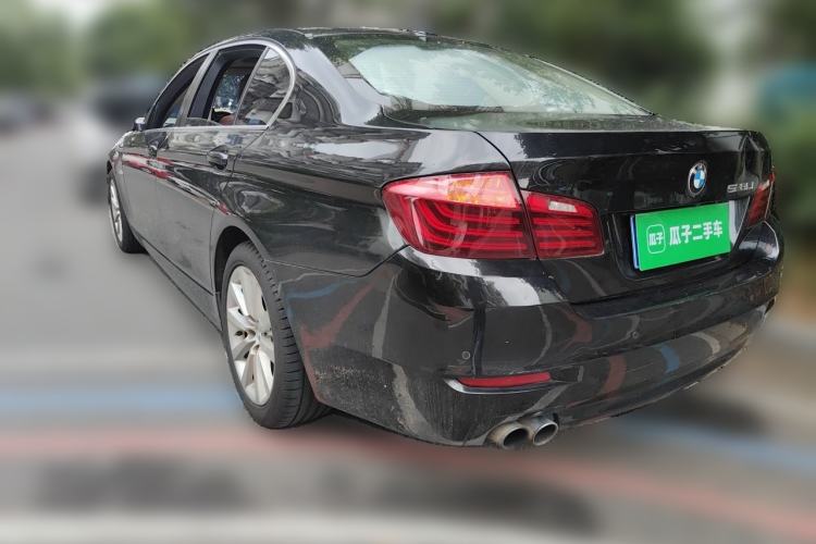 Used BMW 5 Series 2014 528Li Leading Model Rear Left 45 Deg