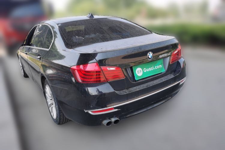 Used BMW 5 Series 2014 525Li Luxury Design Package Rear Left 45 Deg