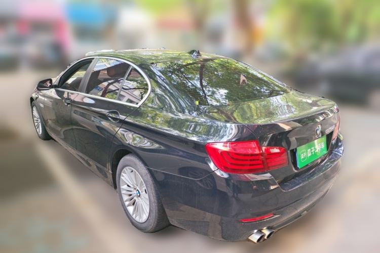 Used BMW 5 Series 2014 525Li Leading Model Rear Left 45 Deg