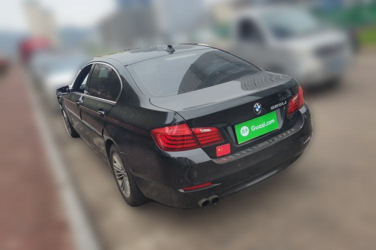 Used BMW 5 Series 2014 525Li Leading Model Rear Left 45 Deg