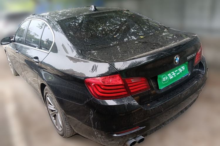 Used BMW 5 Series 2014 520Li Elegant Model Rear Left 45 Deg