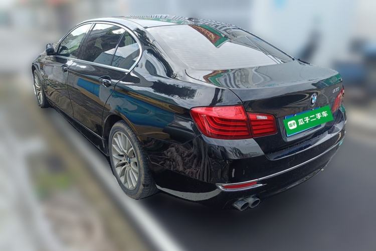 Used BMW 5 Series 2014 525Li Luxury Design Package Rear Left 45 Deg