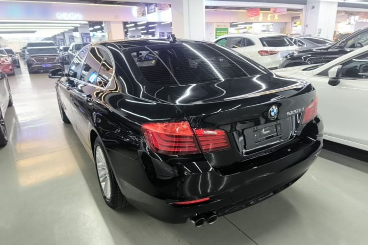 Used BMW 5 Series 2014 525Li Leading Model Rear Left 45 Deg