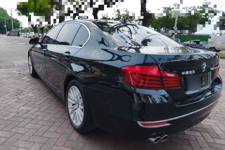Used BMW 5 Series 2014 525Li Luxury Design Package Rear Left 45 Deg