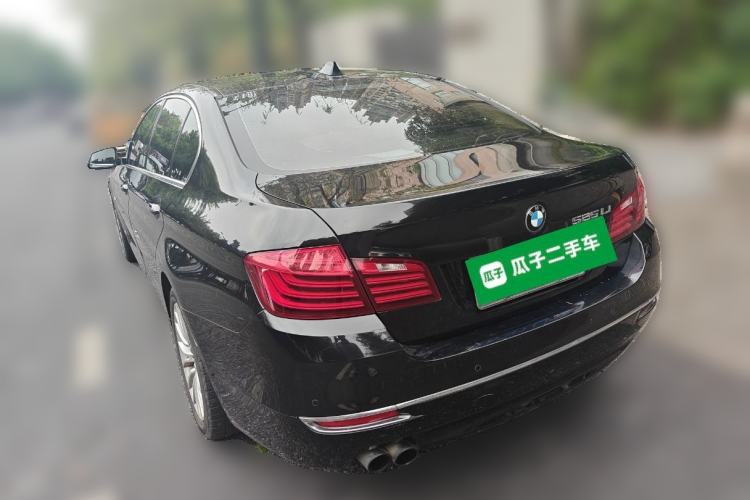 Used BMW 5 Series 2014 525Li Luxury Design Package Rear Left 45 Deg