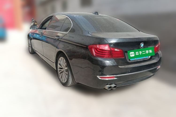 Used BMW 5 Series 2014 525Li Luxury Design Package Rear Left 45 Deg