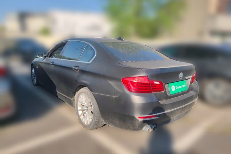 Used BMW 5 Series 2014 525Li Luxury Design Package Rear Left 45 Deg