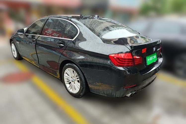Used BMW 5 Series 2014 525Li Leading Model Rear Left 45 Deg