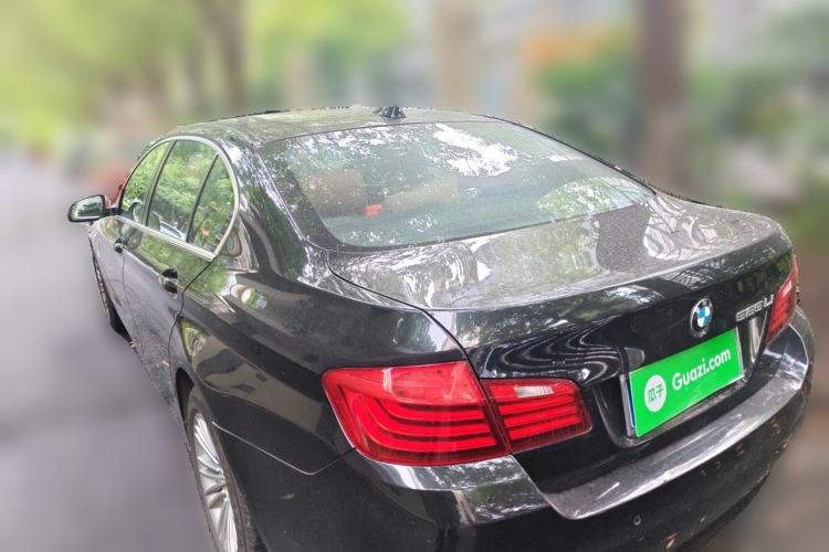 Used BMW 5 Series 2014 525Li Leading Model Rear Left 45 Deg