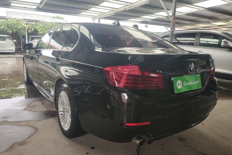 Used BMW 5 Series 2014 525Li Leading Model Rear Left 45 Deg