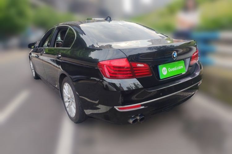 Used BMW 5 Series 2014 525Li Luxury Design Package Rear Left 45 Deg