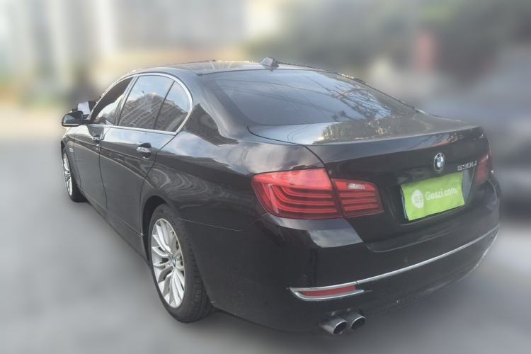 Used BMW 5 Series 2014 525Li Luxury Design Package Rear Left 45 Deg