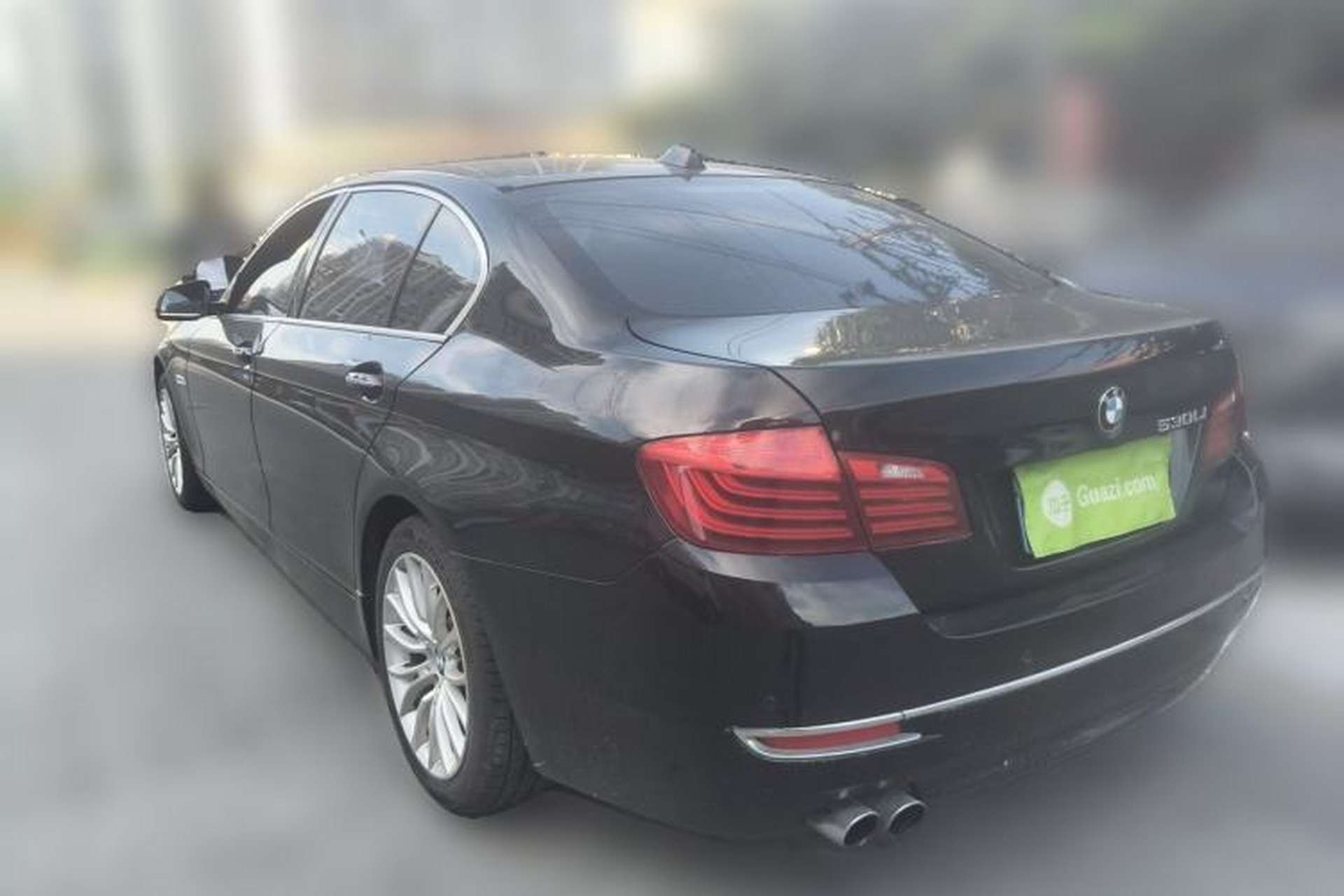 Used BMW 5 Series 2014 525Li Luxury Design Package Rear Left 45 Deg