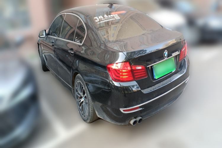 Used BMW 5 Series 2014 525Li Leading Model Rear Left 45 Deg