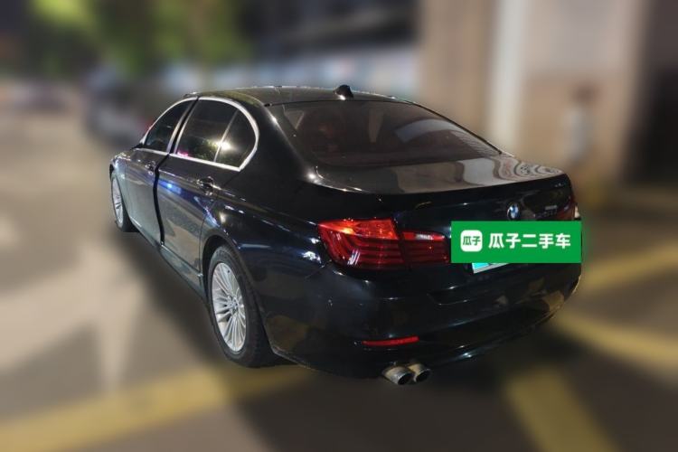 Used BMW 5 Series 2014 525Li Leading Model Rear Left 45 Deg