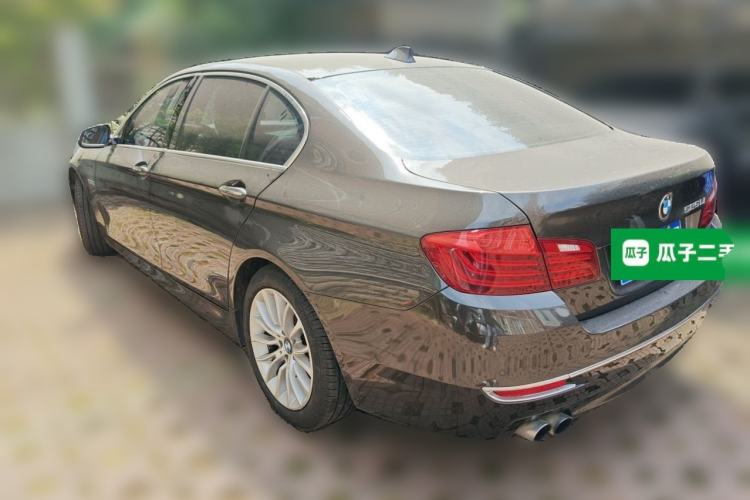Used BMW 5 Series 2014 525Li Luxury Design Package Rear Left 45 Deg