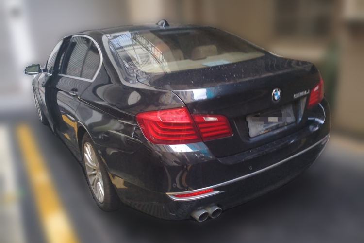 Used BMW 5 Series 2014 525Li Luxury Design Package Rear Left 45 Deg