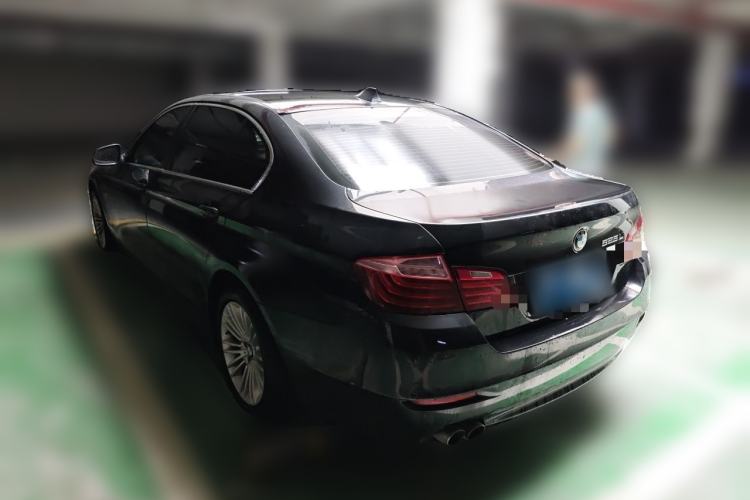 Used BMW 5 Series 2014 525Li Leading Model Rear Left 45 Deg