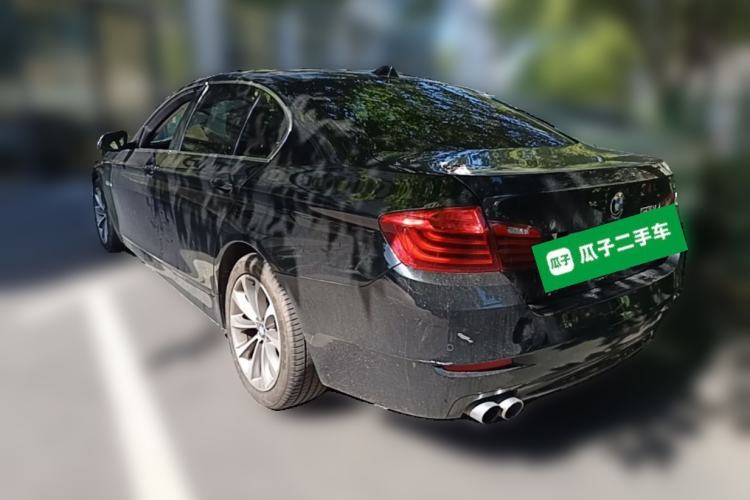 Used BMW 5 Series 2014 528Li Leading Model Rear Left 45 Deg