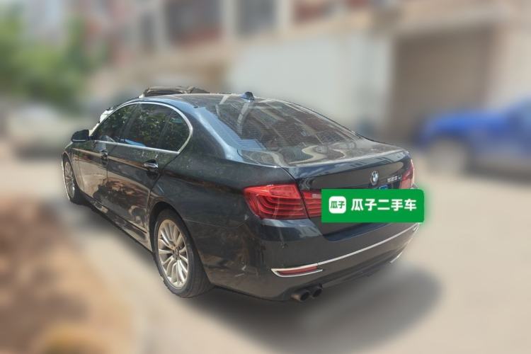 Used BMW 5 Series 2014 525Li Luxury Design Package Rear Left 45 Deg