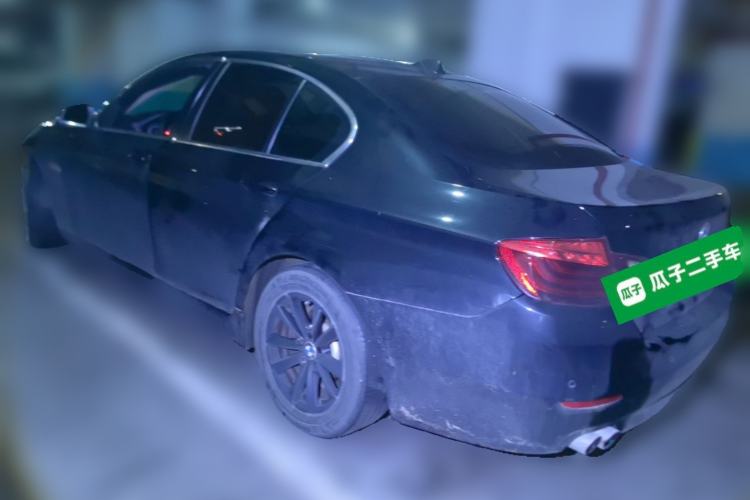 Used BMW 5 Series 2014 520i Elegant Edition Rear Left 45 Deg